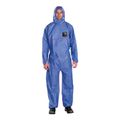 Product Image of AlphaTec 1700 Model 111 Disposable Anti-Static, Chemical, Flame & Retardant Apron, Blue & Red, 2XL  (Pack of 25)