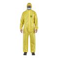 Product Image of AlphaTec 2300 Model 111 Disposable Chemical Resistant Coveralls w/ Hood, Yellow, XL (Pack of 25)