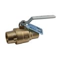 Product Image of 3" Sweat Full Port Brass Ball Valve (Lead Free) w/ SS Ball & Stem, 77FLF24001