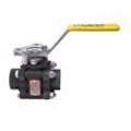 Product Image of 1" Socket Weld Carbon Steel 3 Piece Full Port Ball Valve, 83A24501