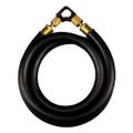 Product Image of 1/2" MegaFlow High-Speed Evacuation Hose, 6', 3/8" x 1/4" Flare (Black)