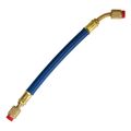 Product Image of 3/8" MegaFlow High-Speed Filter Dryer Hose, 1', 1/4" x 1/4" 45-Degree Flare (Blue)