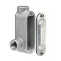 Product Image of Form 9, 1-1/4" Rigid Threaded LL Conduit Body with Cover & Gasket - Aluminum