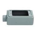 Product Image of 2.81" x 5.88" x 2.69" 1-Gang FDC Malleable Iron Device Box w/ 3/4" Hub