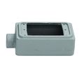 Product Image of 2.81" x 5.88" x 2" 1-Gang FS Malleable Iron Device Box w/ 3/4" Hub