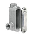 Product Image of Form 9, 3/4" Rigid Threaded LB Conduit Body with Cover & Gasket - Aluminum