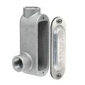 Product Image of Form 9, 3" Threaded T Type Rigid Conduit Body with Cover & Gasket - Aluminum