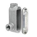 Product Image of Form 9, 1" Threaded TB Type Rigid Conduit Body with Cover & Gasket - Aluminum
