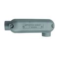 Product Image of 1" Threaded T Type Rigid Mogul Conduit Body with Cover & Gasket - Malleable Iron