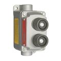 Product Image of 1-Gang 1-Circuit Universal Red Mushroom Head Control Station, Emergency Stop Nameplate, 3/4" Hub (10A, 600 VAC)