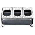 Product Image of 10.63" x 5" x 2.69" 3-Gang FDB Malleable Iron Device Box