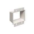Product Image of 2-Gang Electrical Outlet Box Extender w/ Larger Flange (White)