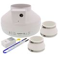 Product Image of Radon Mitigation Fan Kit with ARN25F Fan - 1,500 to 2,500 Sq. ft.