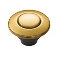 Product Image of Brushed Gold Disposal Air Switch Button, AS-4201-BG