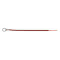 Product Image of Wire Brown - 18 AWG 6" Strip to Eyelet, AS-50207-09-AC