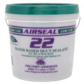 Product Image of Gray Airseal 22 Smooth Texture Water-Based Duct Sealant (2 Gallon Pail)
