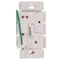 Product Image of Ariadni Quiet Fan-Speed Control, No Neutral Required, 1.5A 3-Speed Fan, 120V, Single Pole/3-Way, AYFSQ-F-WH, White