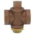 Product Image of 10596 3/4" Flat Head Gas Plug Valve w/ Check (5 PSI) 