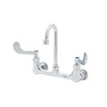 Product Image of 8" Wall Mount Faucet, VR Aerator, 132X GN, 4" Handles (WH4)