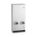 Product Image of B-2706C ClassicSeries Surface-Mounted Napkin/tampon Vendor, Free Vend Operation (Satin)