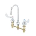 Product Image of 8" Deck Mount 2 Wrist-Action Handles Medical Faucet, w/ 5-3/4" Rigid/Swivel Gooseneck, 2.2 GPM