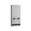 Product Image of B-3706c ClassicSeries Recessed Or Semi-Recessed Napkin/tampon Vendor, Free Vend Operation (Satin)