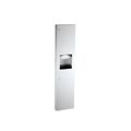 Product Image of B-38032 Semi-Recessed Paper Towel Dispenser/Waste Receptacle (Satin)