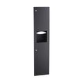 Product Image of B-38034.mblk Recessed Paper Towel Dispenser/Waste Receptacle (Matte Black)