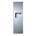 Product Image of B-39003 Recessed Paper Towel Dispenser/Waste Receptacle (Satin)