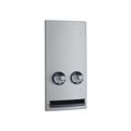 Product Image of B-4706 25 Recessed Napkin/Tampon Vendor, 25-cent Operation (Satin)