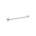 Product Image of B-580616 18" x 1-1/4" Diameter Vinyl-coated Grab Bar w/ Snap Flange (White)