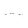 Product Image of B-5897.99 1-1/4" Diameter Two-wall Toilet Compartment Grab Bar, Peened (Satin)