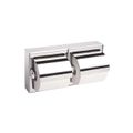 Product Image of B-6999 Surface-Mounted Toilet Tissue Dispenser w/ Hoods (Bright Polished)