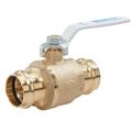 Product Image of 3" Full Port Press 2-Piece Brass Ball Valve, LFFBV-3-PRESS-M2  (Lead Free)