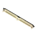 Product Image of Cat 5e 110-style Rack-mount Wiring Block Kit, Includes 100-pair 1RU Panel, Labels, And (20) Cat 5e C-5 Clips