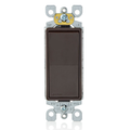 Product Image of 15A Decora 3-way Switch, Self-grounding (Brown)