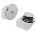 Product Image of Bath Waste Standard Half Kit - CP Toe Pop-Up Drain w/ 1 Hole Face Plate (PVC)