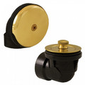 Product Image of Bath Waste Standard Half Kit - PB Lift & Turn Drain w/ 1 Hole Face Plate (ABS)