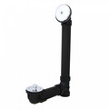 Product Image of Bath Waste Standard Full Kit - CP Lift & Turn Drain w/ 1 Hole Face Plate (ABS)