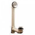 Product Image of Bath Waste Standard Full Kit - CP Toe Pop-Up Drain w/ 1 Hole Face Plate (PVC)