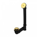 Product Image of Bath Waste Standard Full Kit - PB Toe Pop-Up Drain w/ 1 Hole Face Plate (ABS)