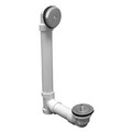 Product Image of Bath Waste Standard Full Kit - CP Brass Lift & Turn Drain w/ 1 Hole Face Plate (ABS)