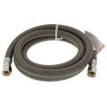 Product Image of 60" Speedi Plumb Braided Polymer Dishwasher Connector w/ Garden Hose Elbow (3/8" x 3/8" Compression Thread)