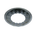 Shallow Pattern Basin Rosette - Box of 25 (Zinc Plated)