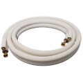 Product Image of 1/4" LL x 5/8" SL Mini Split Refrigerant Line Set w/ Flare Nuts, 1/2" Insulation (15 Ft.)