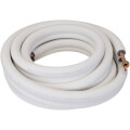 Product Image of 1/4" LL x 5/8" SL Mini Split Refrigerant Line Set w/ Flare Nuts, 1/2" Insulation (25 Ft.)