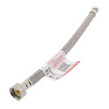 Product Image of B1F12 12" Braided Stainless Steel Hose Faucet Connector (3/8" Compression x 1/2" FIP)