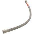 Product Image of B1F20 20" Braided Stainless Steel Hose Faucet Connector (3/8" Compression x 1/2" FIP)