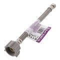 Product Image of 9" Braided Stainless Steel Hose Toilet Connector (3/8" Compression x 7/8" Ballcock)