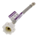 Product Image of 9" Click Seal Braided Stainless Steel Hose Toilet Connector (3/8" Compression x 7/8" Ballcock)